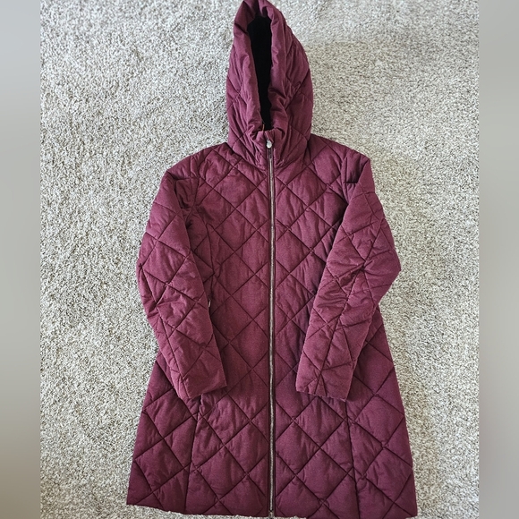 Save the Duck Hooded Stretch Parka sz 2 - Picture 7 of 11